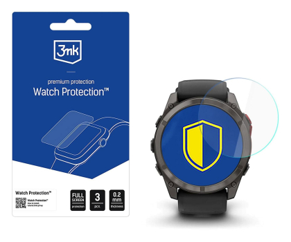 Folia ochronna na smartwatcha 3mk Watch Protection FlexibleGlass do Garmin Fenix 8 Pro 51mm (A